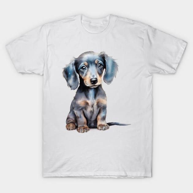 dachshund T-Shirt by Daria Kusto